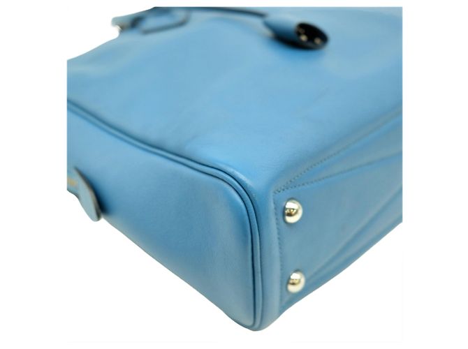 Borsa Tote Victoria 40 Evergrain di Hermès Blu - vista 5