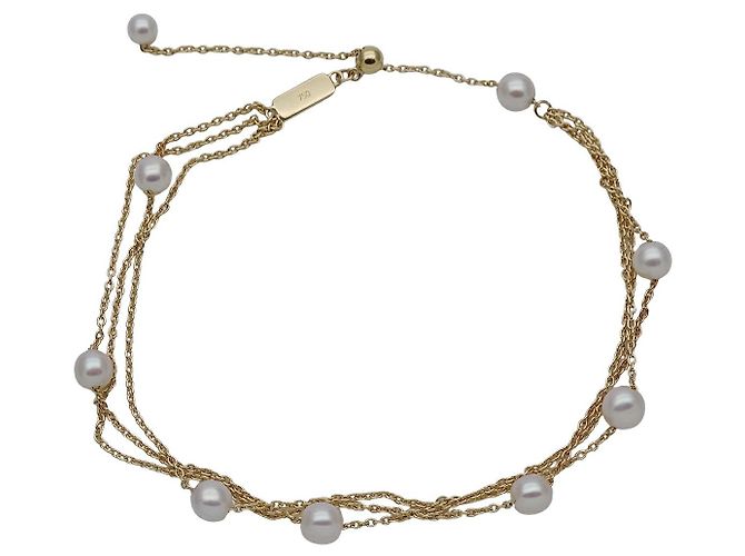 Bracciale in perle 750YG Tasaki - vista 2