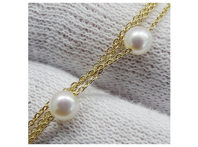 Bracciale in perle 750YG Tasaki - vista 6