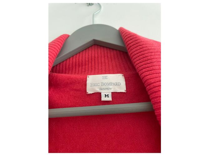 Eric Bompard Kaschmir-Seiden-Cardigan Größe M Éric Bompard neu ohne Etikett Rot - Ansicht 2