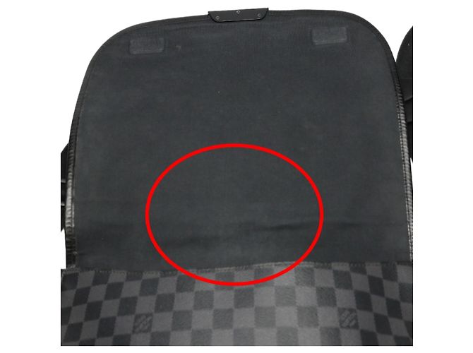 Borsa a Spalla Damier Graphite Louis Vuitton Nero - vista 14