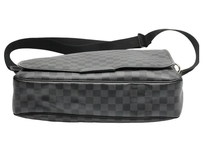 Borsa a Spalla Damier Graphite Louis Vuitton Nero - vista 5