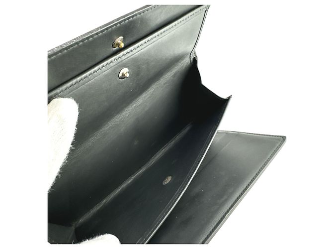 Billetera plegable Monogram Mat Louis Vuitton Negro - vista 16