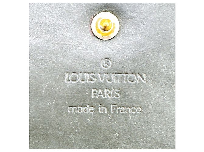 Billetera plegable Monogram Mat Louis Vuitton Negro - vista 18