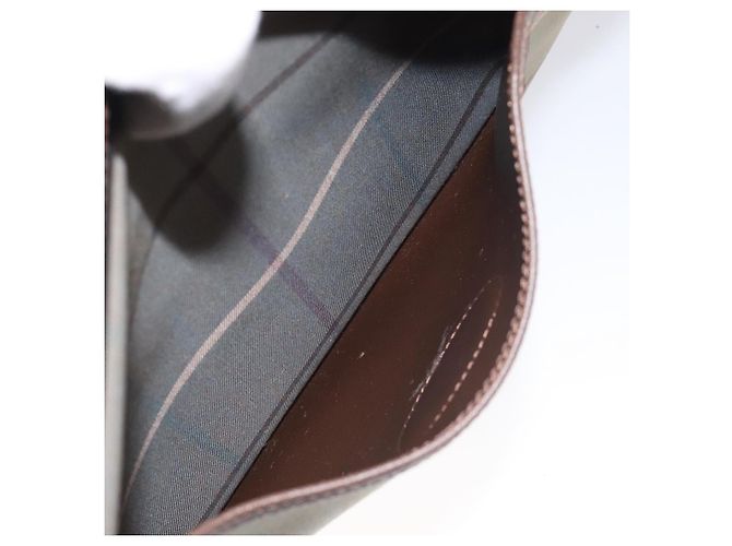 Autre Marque Borsa a Spalla Burberrys Nova Check in Tela Beige Oro Auth bs24660 D'oro - vista 21