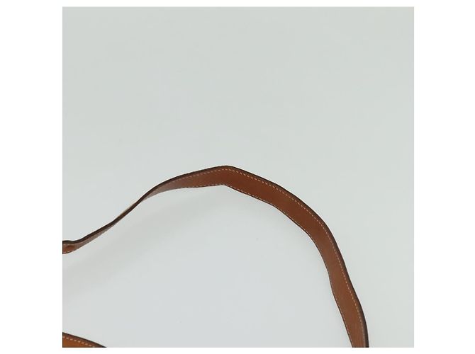 Céline Borsa a spalla in tela Macadam CELINE PVC beige oro Auth 120907 D'oro - vista 8