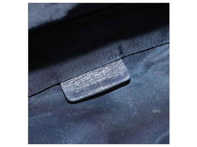 Pochette in tela Trotter Christian Dior Navy Auth 119182 Blu navy - vista 18