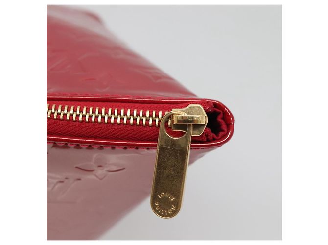 LOUIS VUITTON Borsa Bellevue PM Monogram Vernis Pomme D'amour M93583 Auth 121048 Rosso - vista 10