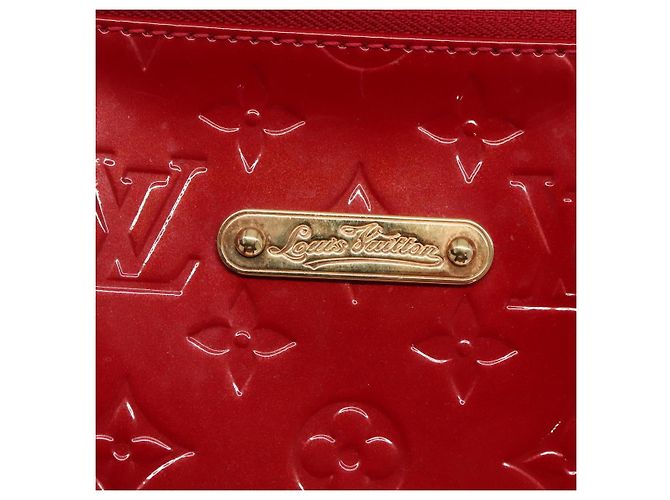 LOUIS VUITTON Borsa Bellevue PM Monogram Vernis Pomme D'amour M93583 Auth 121048 Rosso - vista 17
