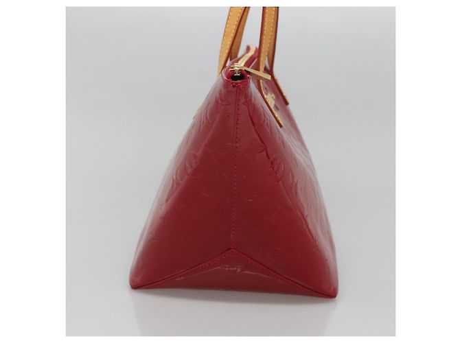 LOUIS VUITTON Borsa Bellevue PM Monogram Vernis Pomme D'amour M93583 Auth 121048 Rosso - vista 3