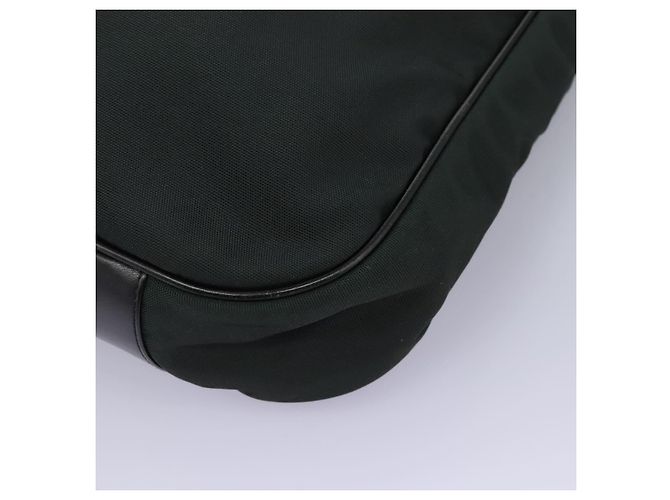 Borsa a mano GUCCI Nylon 2 vie Verde Argento 001 1577 Auth bs24806 - vista 15