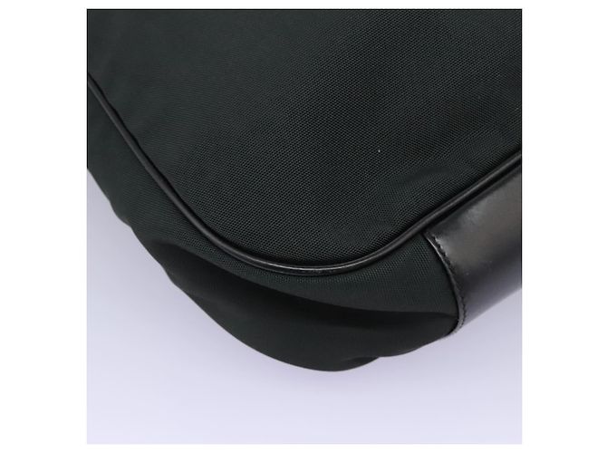 Borsa a mano GUCCI Nylon 2 vie Verde Argento 001 1577 Auth bs24806 - vista 9