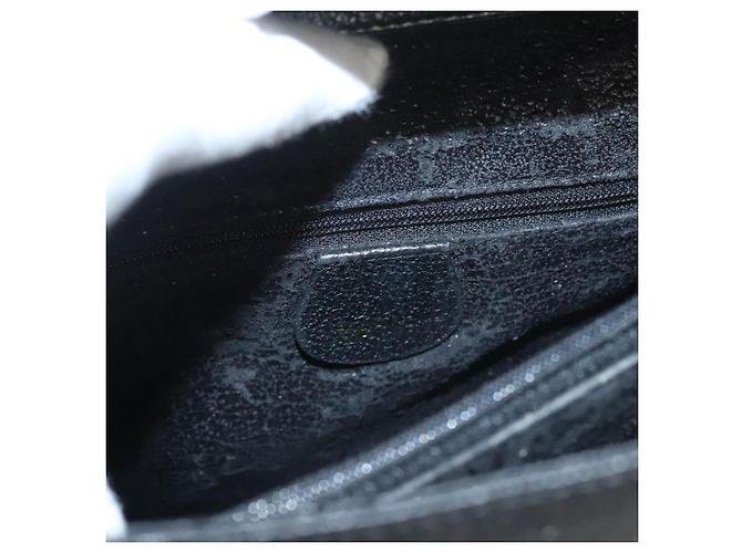 Borsa a Mano GUCCI Bamboo Camoscio Nero Oro 002 0260 Auth ep8789 D'oro - vista 17
