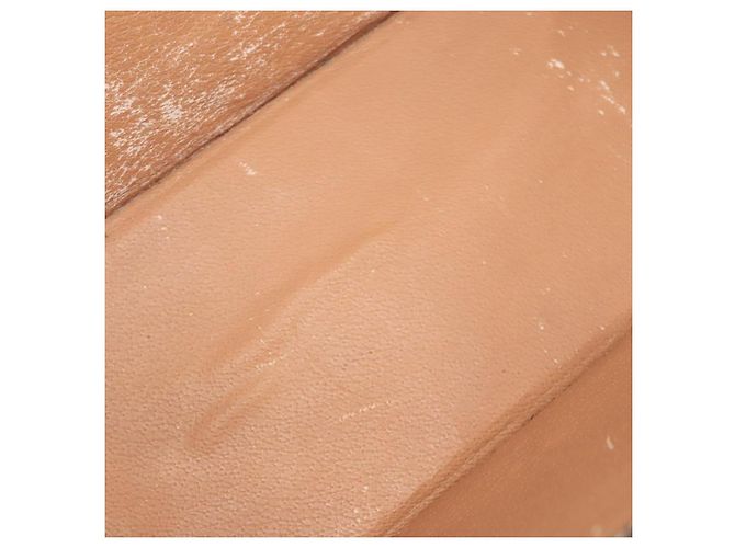 Céline Borsa a mano in tela Macadam CELINE in pelle PVC marrone oro Auth hk2512 D'oro - vista 10