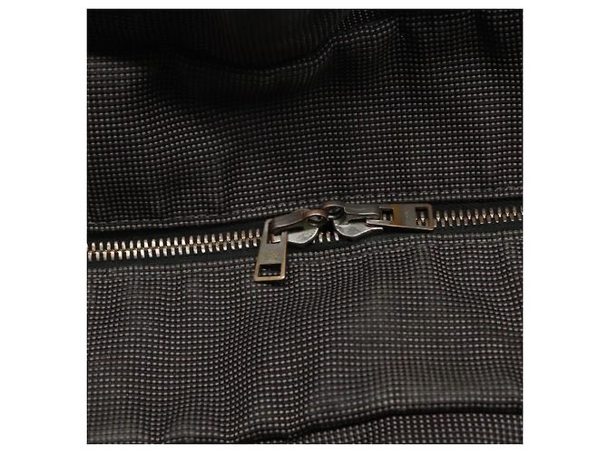 Hermès HERMES Handtasche Her Line MM aus grauem Canvas Auth sw510 Braun - Ansicht 10