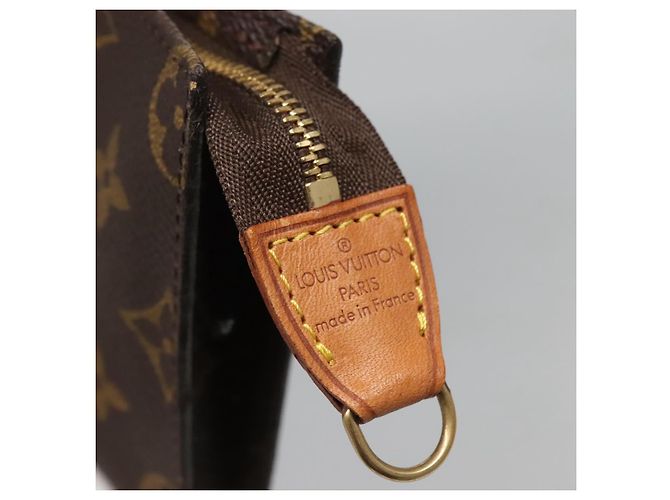 LOUIS VUITTON Monogram Bucket PM Bolsa de Accesorios LV Auth th5945 Monograma - vista 8