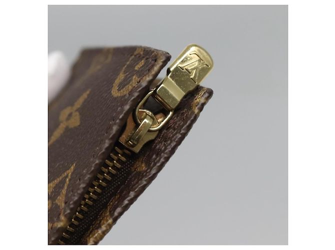 LOUIS VUITTON Monogram Bucket PM Bolsa de Accesorios LV Auth th5945 Monograma - vista 9