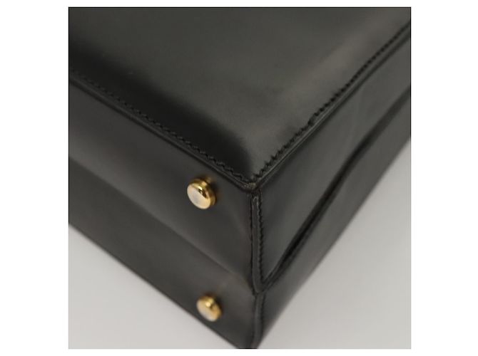 Céline Borsa a spalla in pelle nera Auth sw451 Nero - vista 16