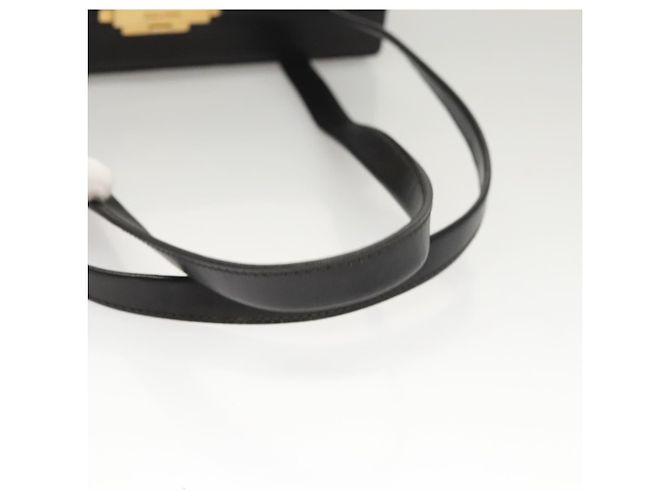 Céline Borsa a spalla in pelle nera Auth sw451 Nero - vista 7