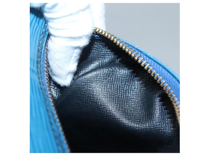 LOUIS VUITTON Epi Trocadero 23 Borsa a Spalla Blu M52305 LV Auth ti3029 - vista 12