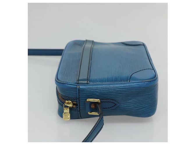 LOUIS VUITTON Epi Trocadero 23 Borsa a Spalla Blu M52305 LV Auth ti3029 - vista 4