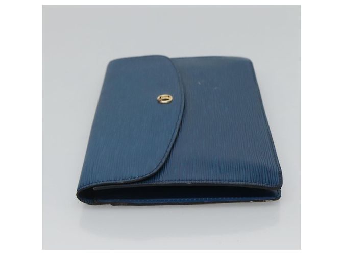 LOUIS VUITTON Epi Montaigne 27 Clutch Blu M52655 LV Auth 121415 - vista 4
