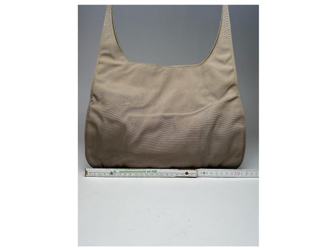 Vintage Gucci Canvas Tasche Khaki - Ansicht 13