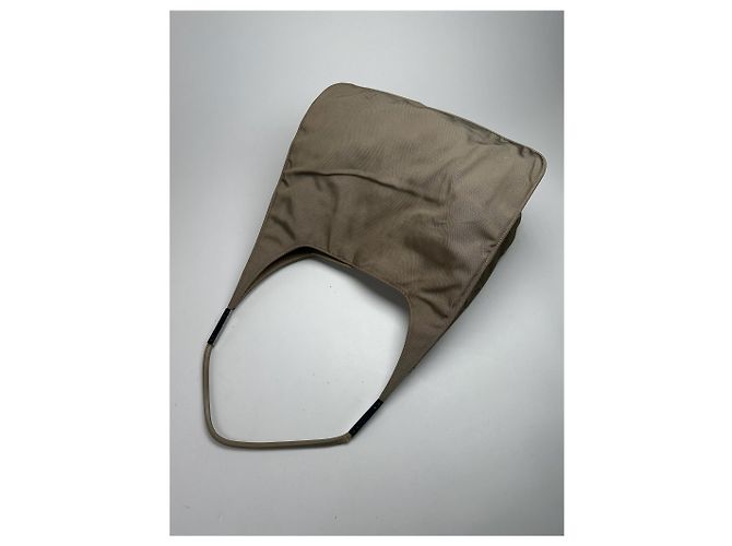 Vintage Gucci Canvas Tasche Khaki - Ansicht 4