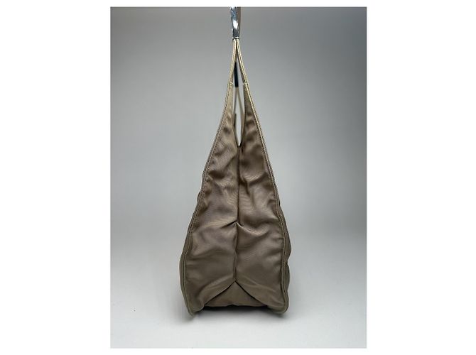 Vintage Gucci Canvas Tasche Khaki - Ansicht 9