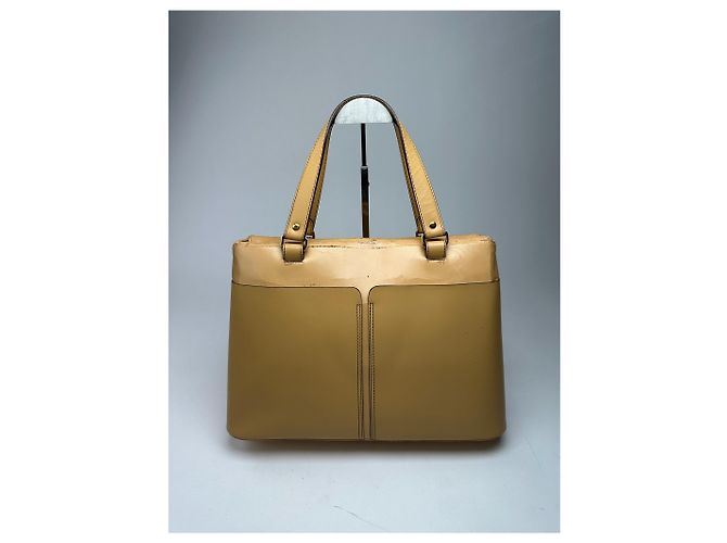 Chloé Vintage Chloe Leder Tasche beige braun - Ansicht 3