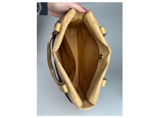 Chloé Vintage Chloe Leder Tasche beige braun - Ansicht 6