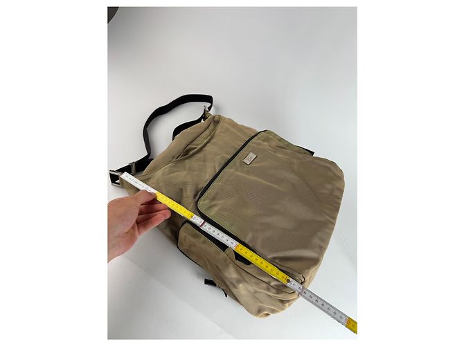 Vintage Gucci Canvas Tasche khaki braun - Ansicht 7