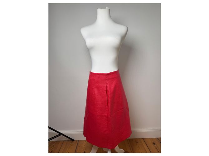Giorgio Armani Gonna vintage Armani rossa Rosso - vista 11