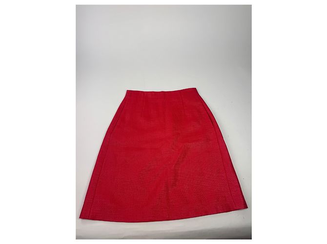 Giorgio Armani Gonna vintage Armani rossa Rosso - vista 13