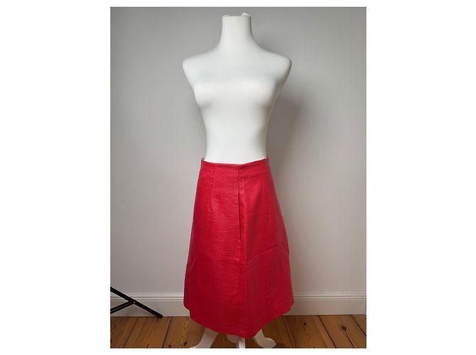 Giorgio Armani Gonna vintage Armani rossa Rosso - vista 8