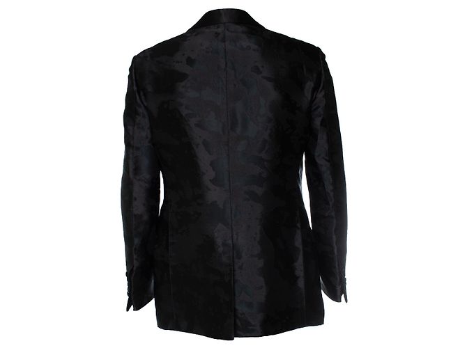 Tom Ford, blazer camuflaje negro - vista 3