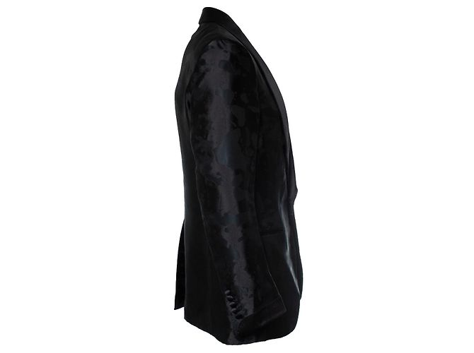 Tom Ford, blazer camuflaje negro - vista 4