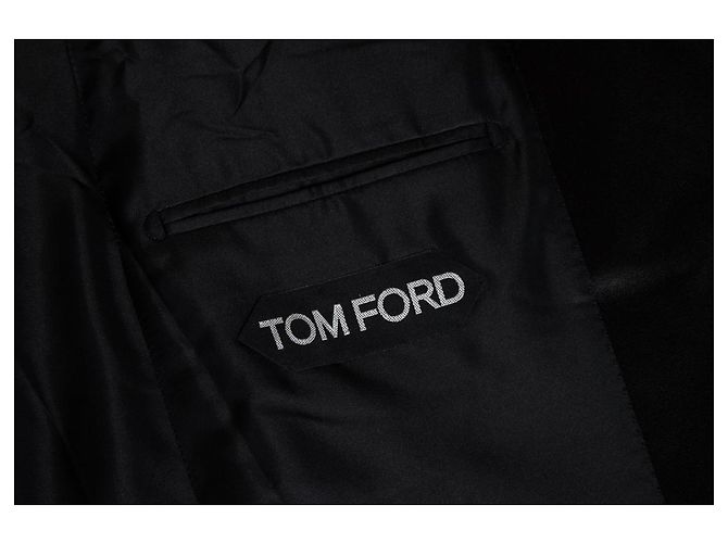 Atticus Kupfer Smokingjacke von Tom Ford Braun Schwarz - Ansicht 8
