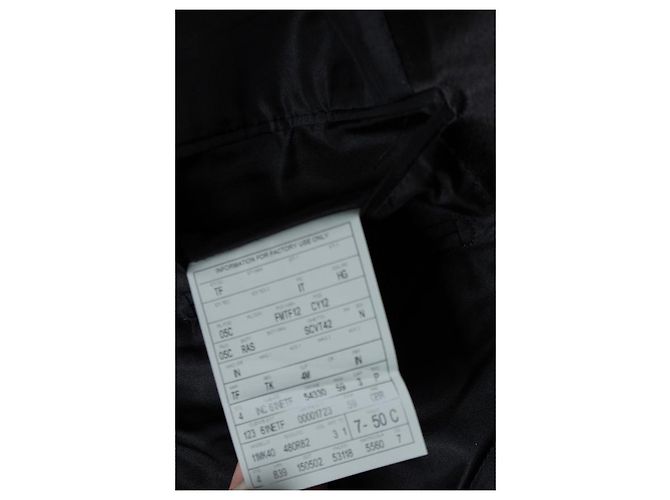 Metallische Smokingjacke Atticus Zebra von Tom Ford Schwarz Silber - Ansicht 7