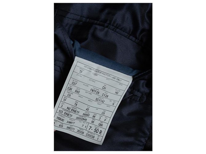 Shelton Smokingjacke von Tom Ford in Blau-Purpur Lila - Ansicht 7