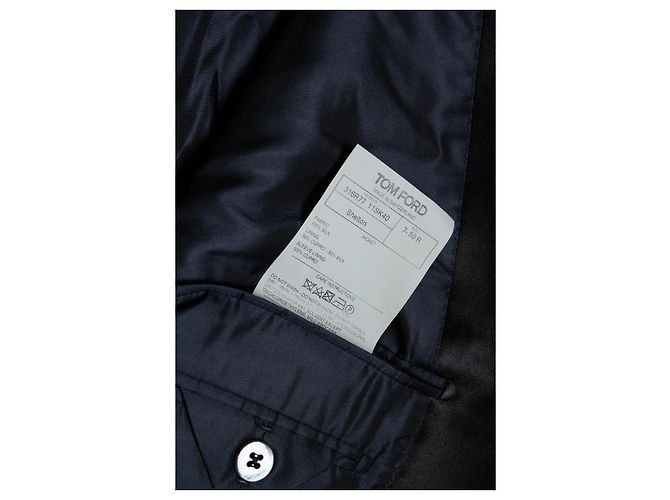 Shelton Smokingjacke von Tom Ford in Blau-Purpur Lila - Ansicht 9