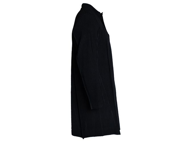 Issey Miyake, Giacca plissettata nera Nero - vista 4