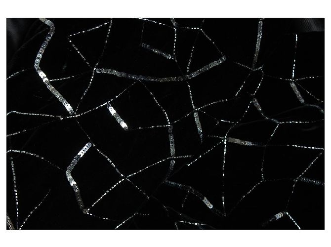 Giacca bomber argento Teddy tangle Saint Laurent 2019 Nero - vista 5
