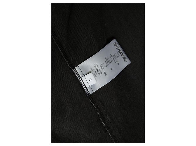 Camisa de denim Givenchy, Star Preto - vista 7