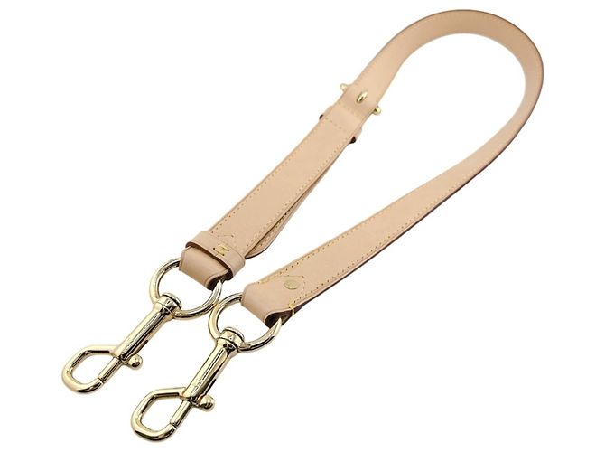 Beige Leder Schultergurt Louis Vuitton - Ansicht 2
