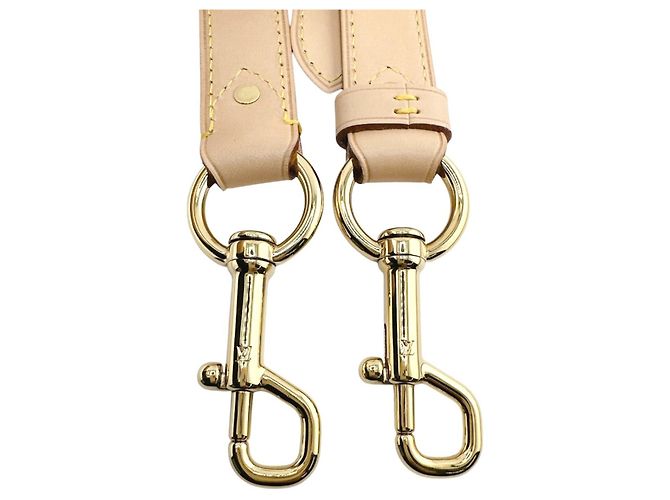 Beige Leder Schultergurt Louis Vuitton - Ansicht 4