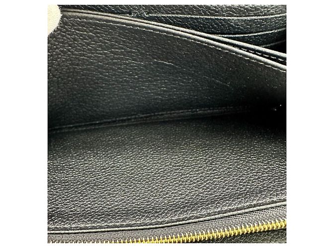 Cartera Larga Monogram Empreinte Louis Vuitton Negro Beige - vista 13