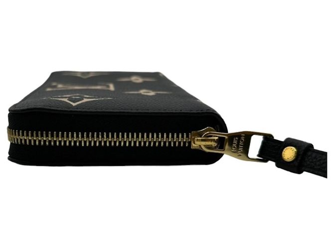 Cartera Larga Monogram Empreinte Louis Vuitton Negro Beige - vista 5
