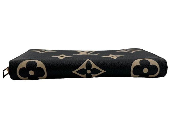 Cartera Larga Monogram Empreinte Louis Vuitton Negro Beige - vista 6