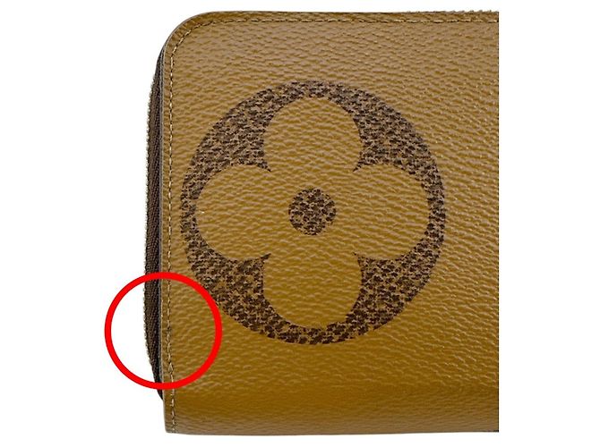 Portafoglio Lungo Louis Vuitton in Monogramma Marrone - vista 11